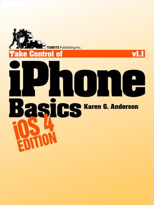 cover image of Take Control of iPhone Basics, iOS 4